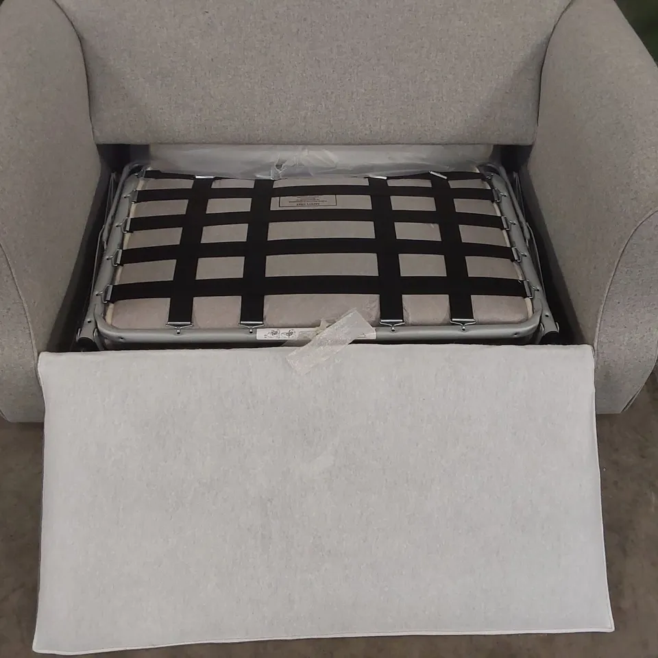 QUALITY DESIGNER LYNEHAM FABRIC LOVE SEAT SOFA BED