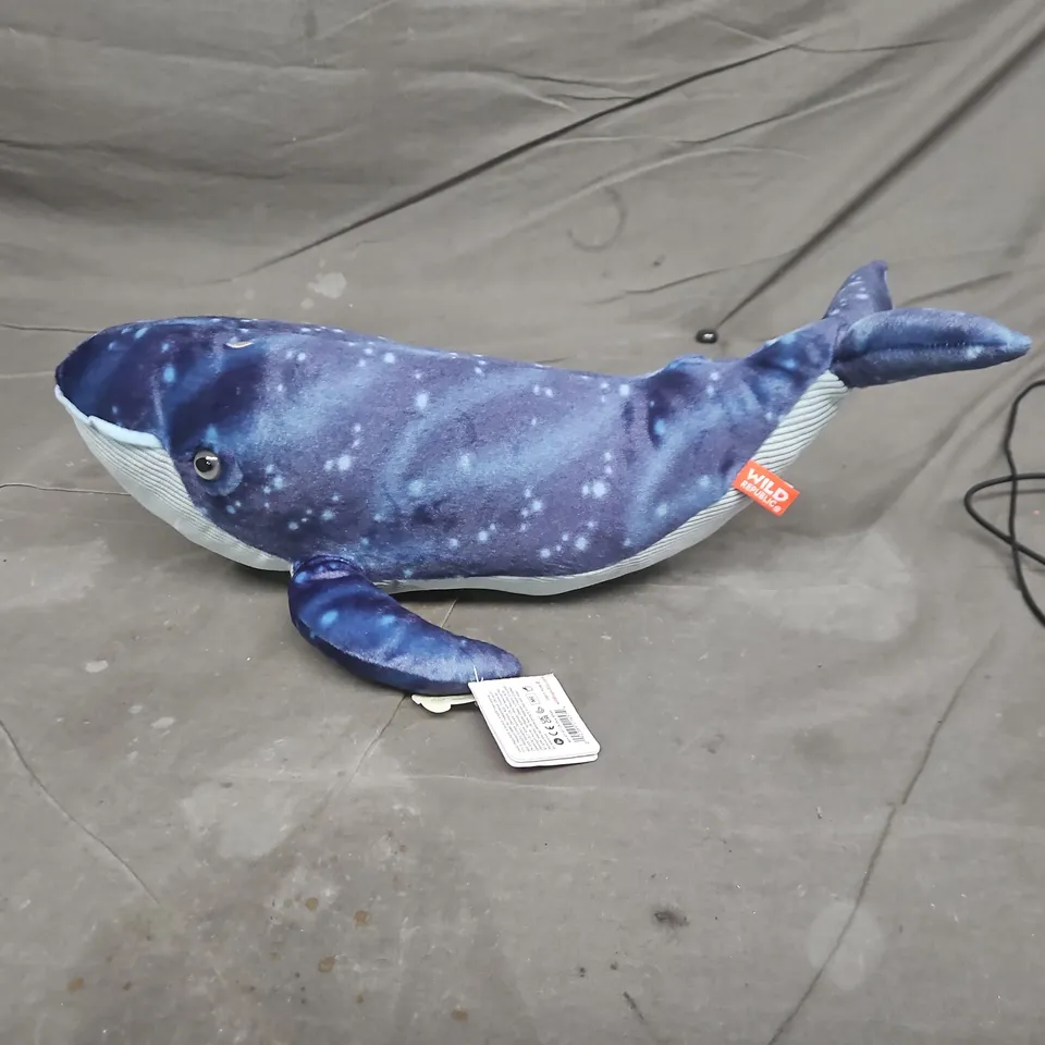 BLUE WHALE PLUSH TOY