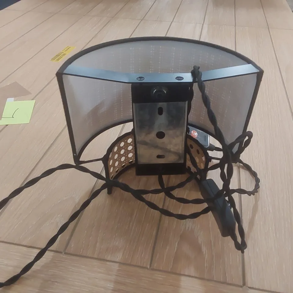 CANE PLUG IN WALL LIGHT