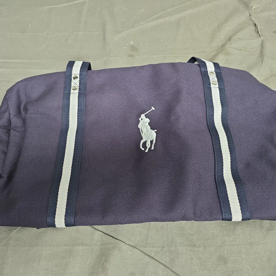 RALPH LAUREN DUFFLE SAC  IN NAVY