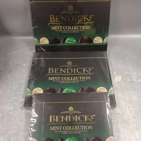 3 X SEALED BENDICK'S MINT COLLECTION BOXES 