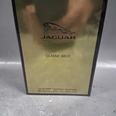 BOXED JAGUAR CLASSIC GOLD EAU DE TOILETTE 100ML