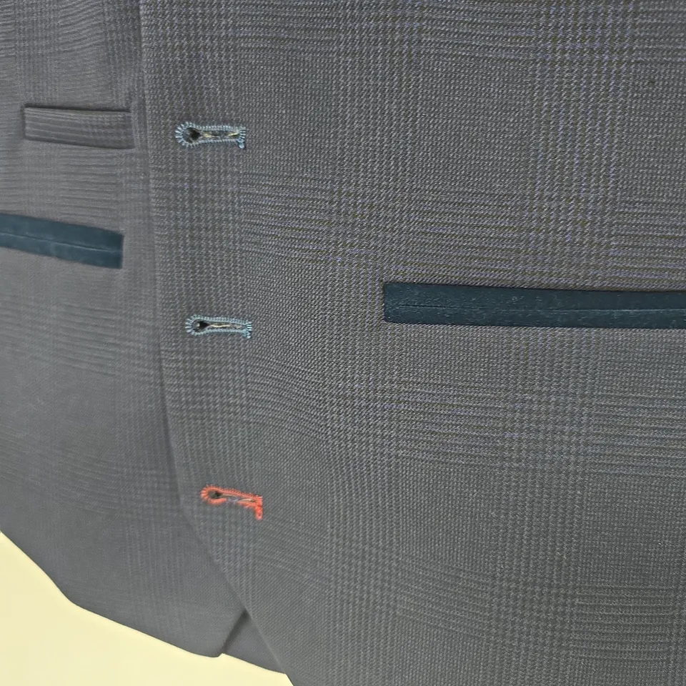 MARC DARCY LONDON BROMLEY WAIST COAT AND TROUSERS SET IN NAVY - SIZE 34 TROUSERS 28R