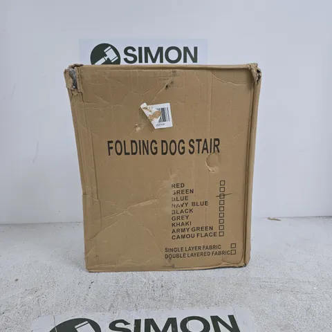 FOLDING DOG STAIR – BLUE 