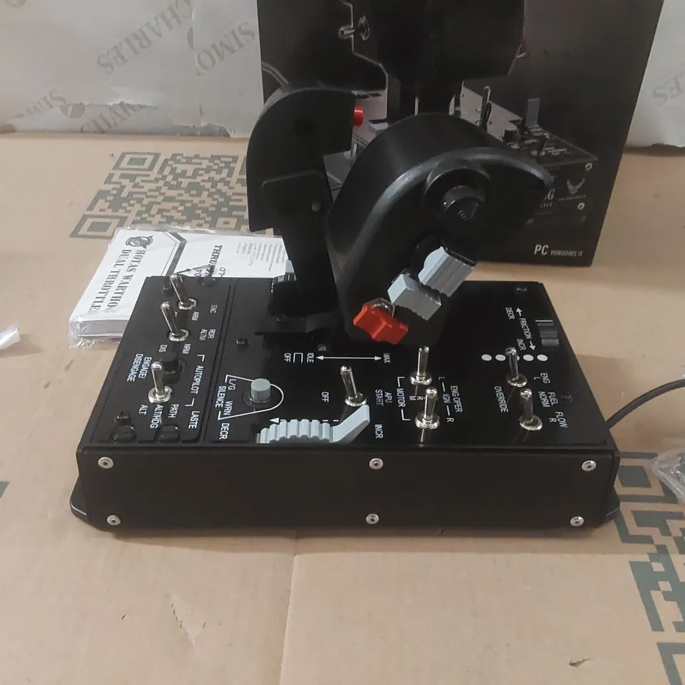 BOXED THRUSTMASTER U.S. AIR FORCE HOTAS WARTHOG DUAL THROTTLES