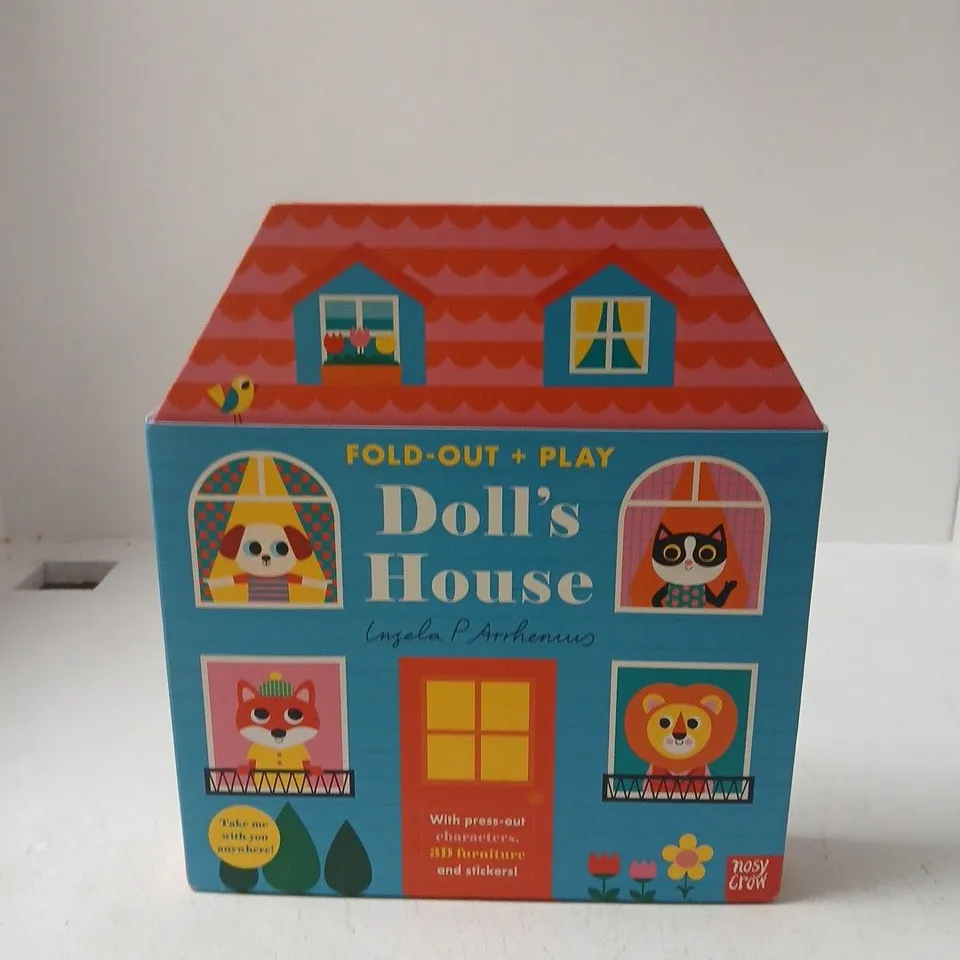NOSY CROW DOLL'S HOUSE FOLD-OUT + PLAY SET – BOXED TOY