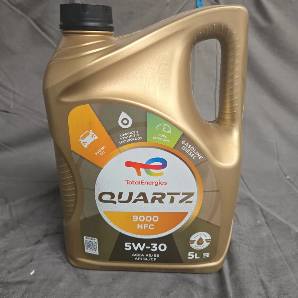 TOTAL ENERGIES QUARTZ 9000 NFC 5W-30 ENGINE OIL 5L - COLLECTION ONLY