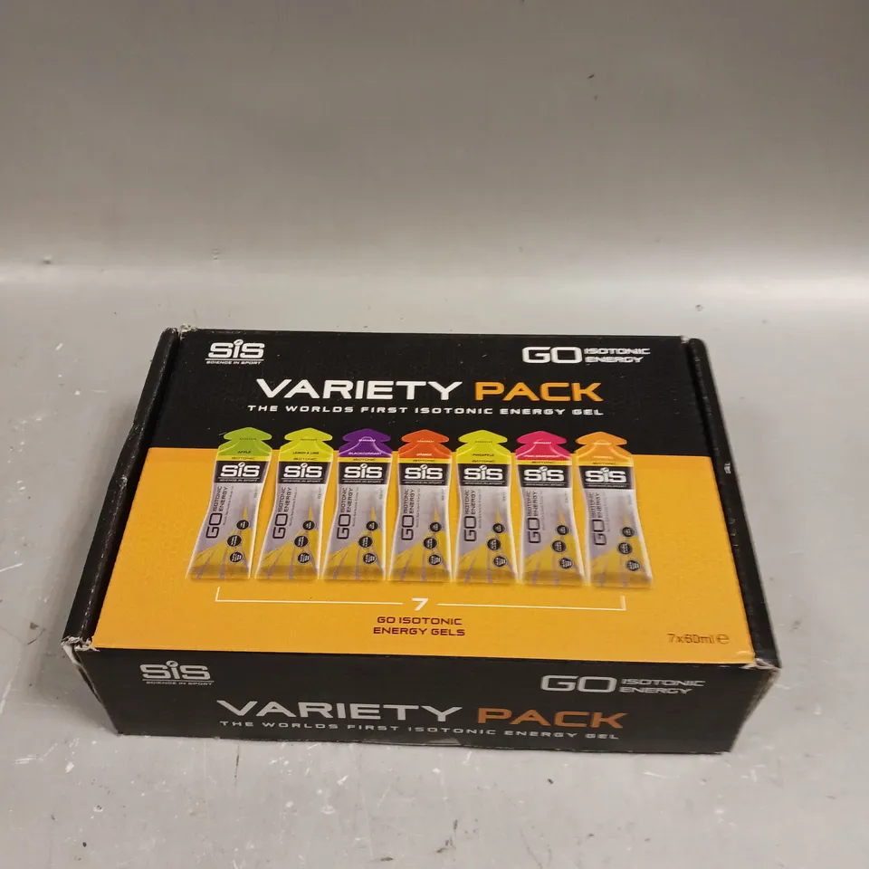 7 X SEALED SIS GO ISOTONIC ENERGY POUCHES IN VARIOUS FLAVOURS 