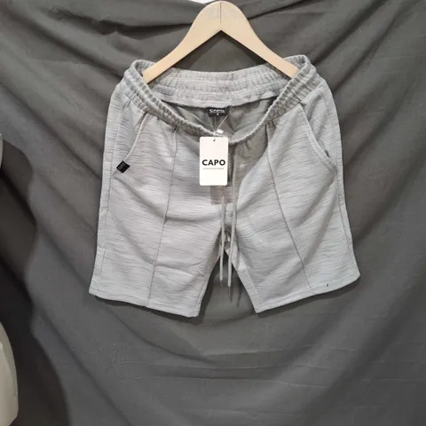 CAPO MEN'S SHORTS – GREY, SIZE S