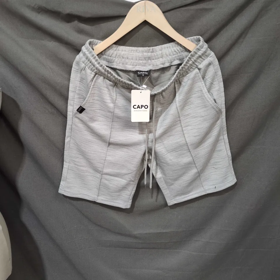 CAPO MEN'S SHORTS – GREY, SIZE S