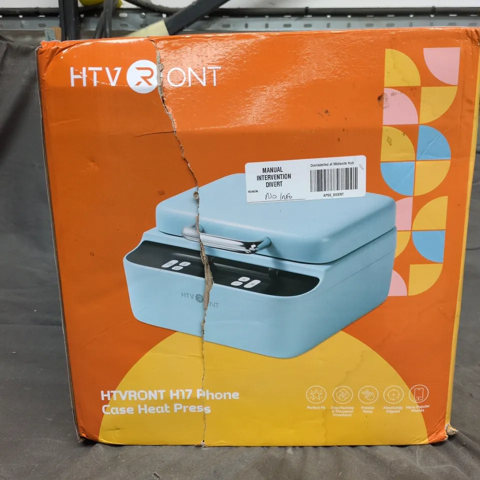 HTVRONT H17 Phone Case Heat Press – Boxed