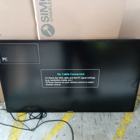 SAMSUNG 46" LED BACKLIT LCD DISPLAY FULL HD - MODEL DE46C