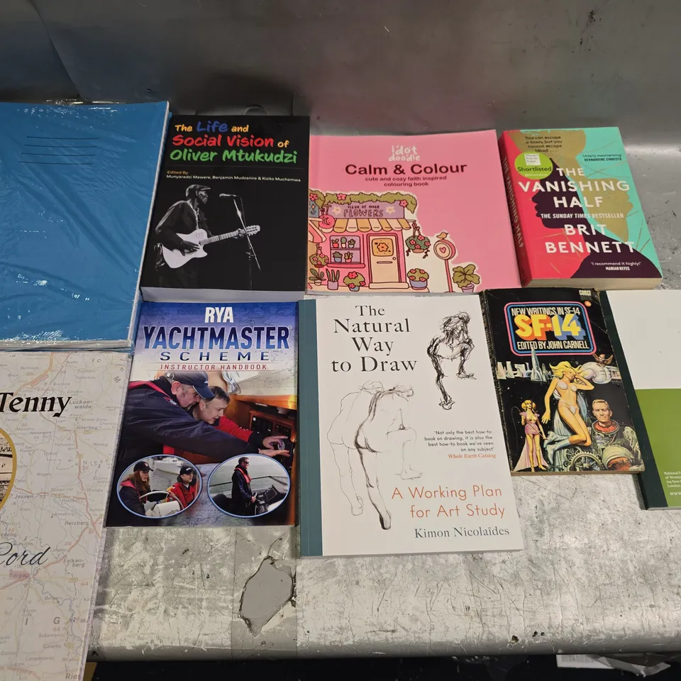 LARGE QUANTITY OF ASSORTED FICTION & NON-FICTION BOOKS - COLLECTION ONLY