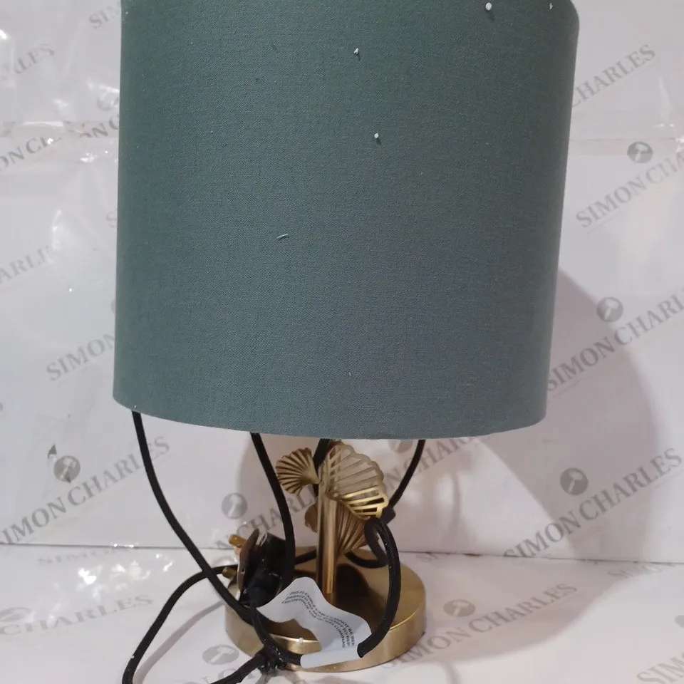 OUTLET ALISON CORK GINKGO LEAF TABLE LAMP