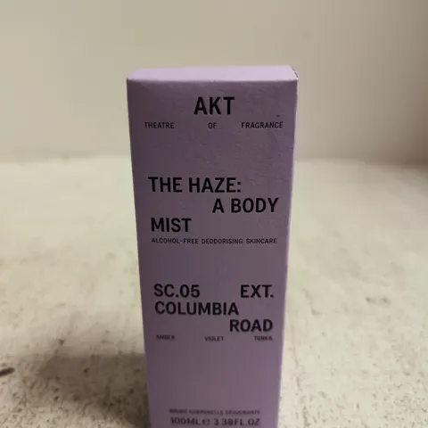BOXED AKT THEATRE OF FRAGRANCE THE HAZE: A BODY MIST – 100 ML 