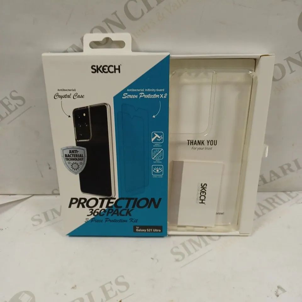 BOX OF 5 SKECH PROTECTION 360 PACK - SAMSUNG GALAXY S21 ULTRA 