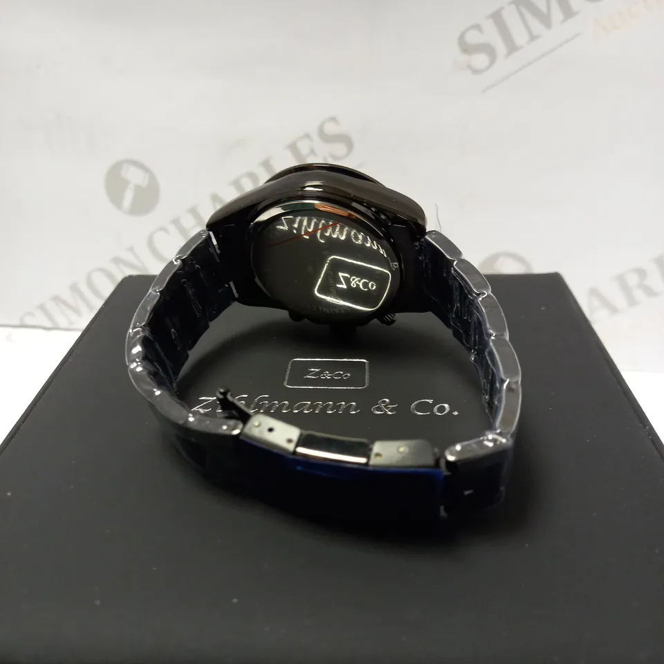 ZIHLMANN & CO TRIPLE DIAL BRACELET STRAP WRISTWATCH