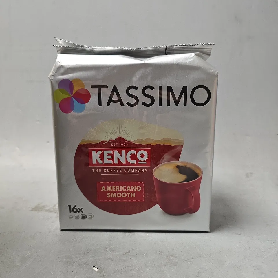 SET OF APPROXIMATELY 5 TASSIMO KENCO AMERICANO SMOOTH 