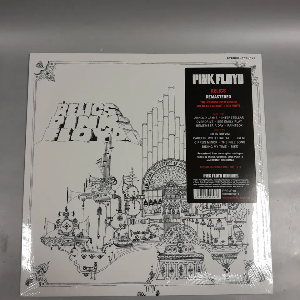 SEALED PINK FLOYD RELICS REMASTERED VINYL 