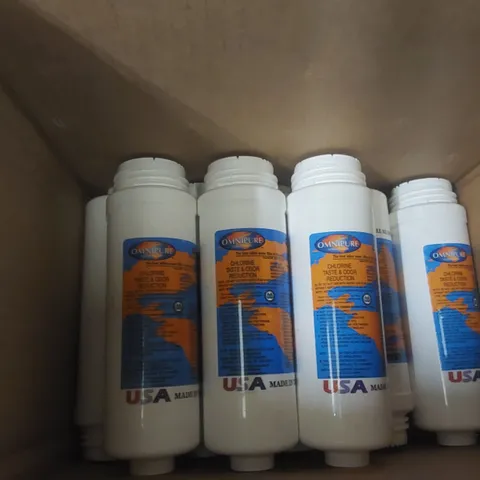 BOX CONTAINING APPROXIMATELY 8x OMNIPURE INLINE WATER FILTERS