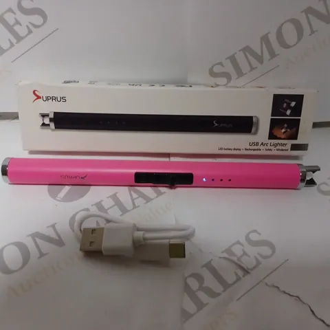 BOXED SUPRUS YG510 USB ARC LIGHTER