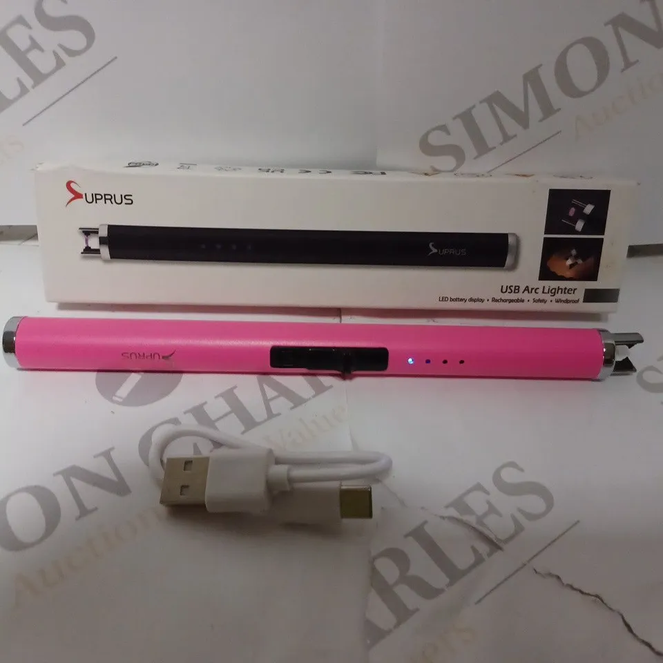 BOXED SUPRUS YG510 USB ARC LIGHTER 