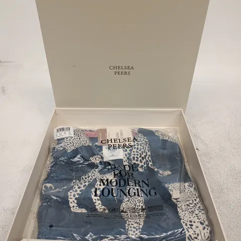 CHELSEA PEERS LEOPARD PRINT LOUNGEWEAR SET – BOXED - SMALL