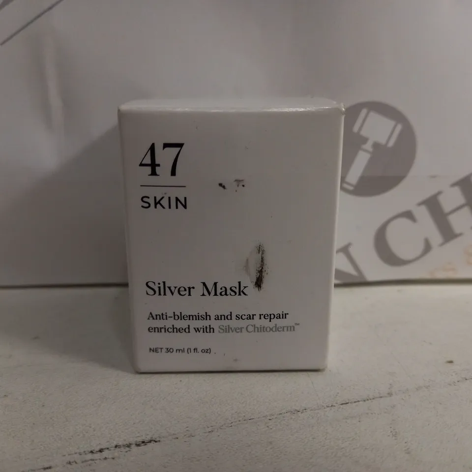47 SKIN ANTI BLEMISH SCAR REPAIR INTENSIVE TREATMENT SILVER MASK 60ML