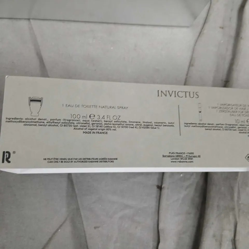PACO RABANNE INVICTUS EAU DE TOILETTE 100 ML GIFT SET