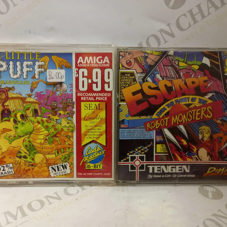 LOT OF 2 AMIGA RETRO GAMES