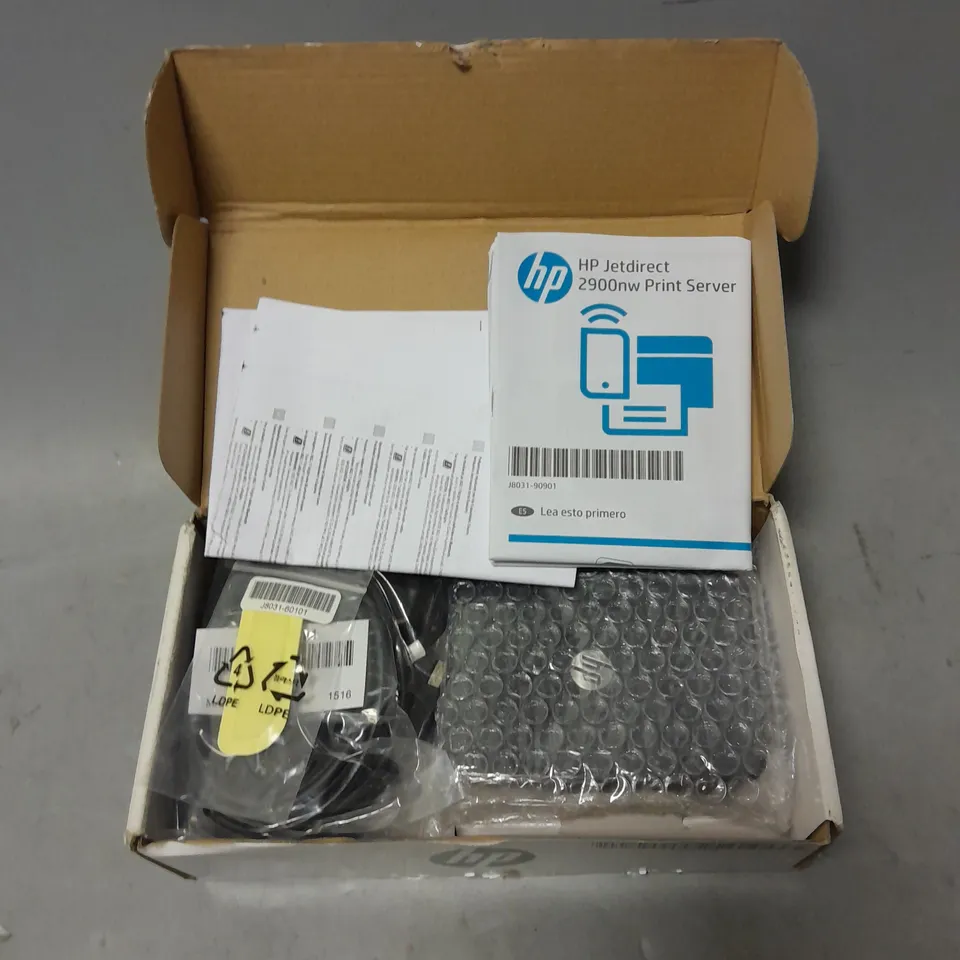 BOXED HP JETDIRECT 2900NW PRINT SERVER