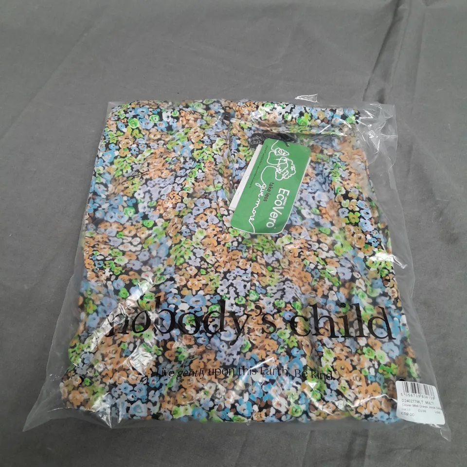 SEALED NOBODYS CHILD CLOVER MIDI DRESS JONIE DITSY - UK 10