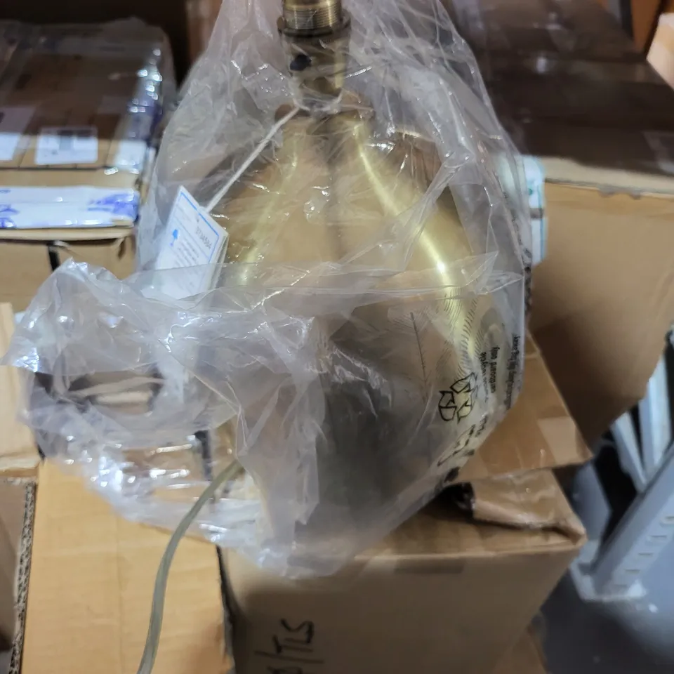 LAURA ASHLEY GOLDEN TABLE LAMP