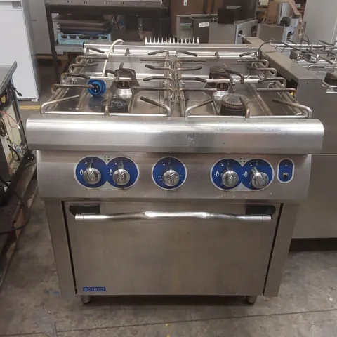 BONNET COMMERCIAL 4 BURNER OVEN