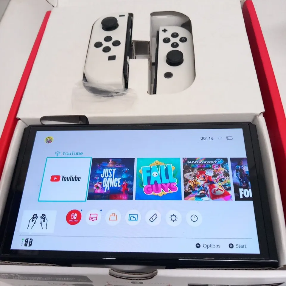 BOXED NINTENDO SWITCH OLED MODEL
