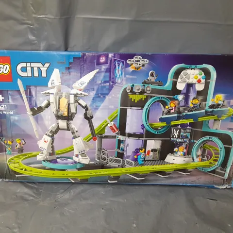 LEGO CITY ROBOT WORLD ROLLER-COASTER PARK TOY 60421