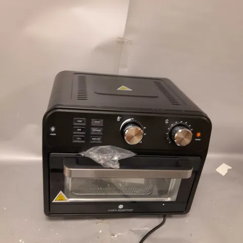 BOXED COOK'S ESSENTIAL 21-LITRE AIRFRYER OVEN IN BLACK