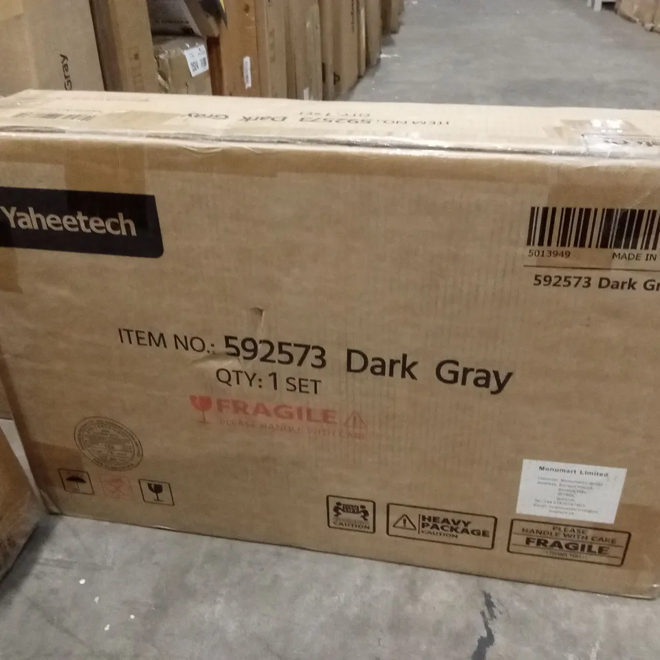 BOXED 3 DRAWER BEDSIDE TABLE (1 BOX)