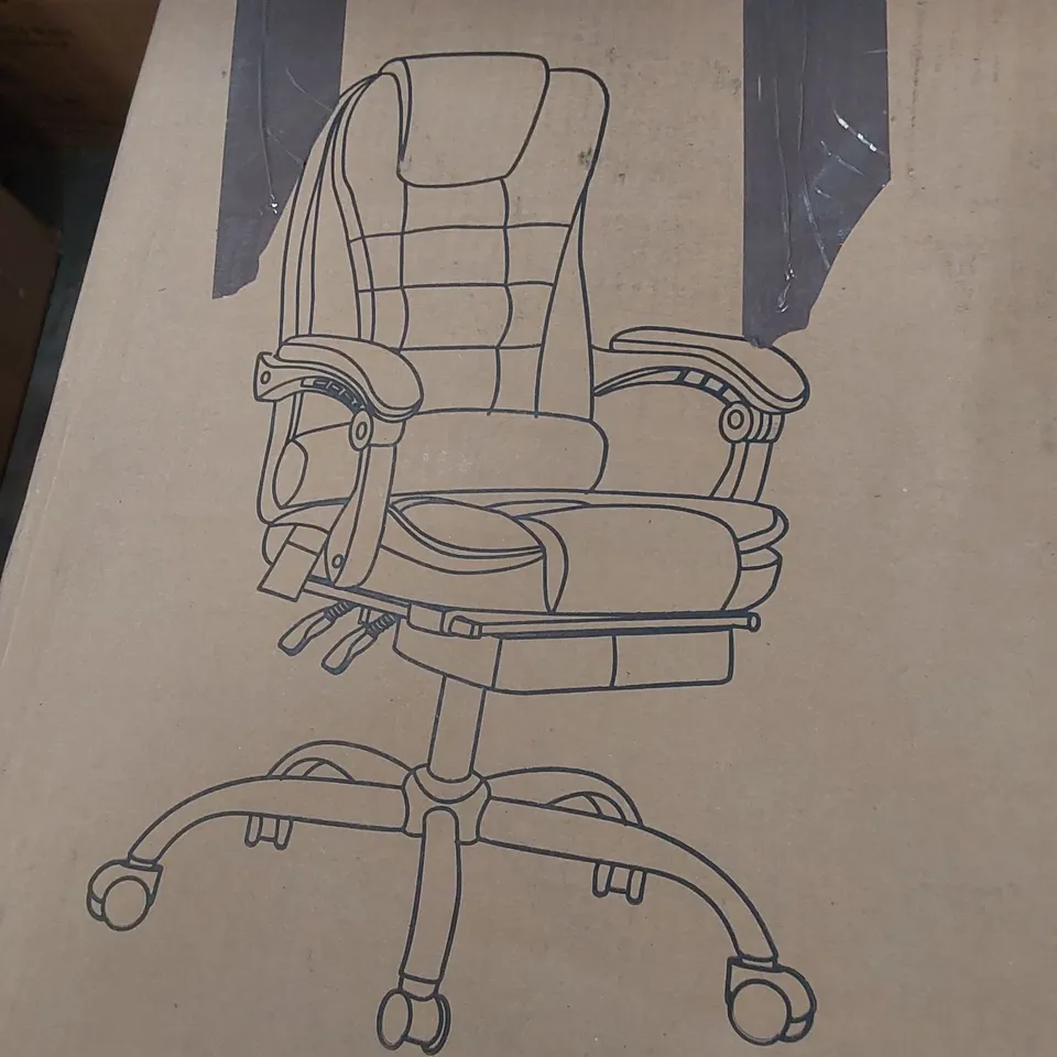 BOXED GAMING CHAIR - DARK GREY (1 BOX)