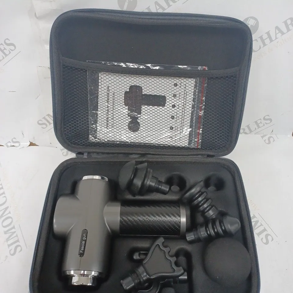 B089 PORTABLE DEEP TISSUE MASSAGE GUN 