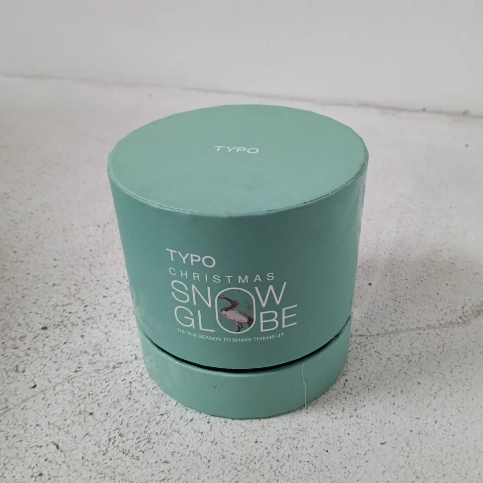 BOX OF APPROXIMATELY 12 X TYPO CHRISTMAS SNOW GLOBE