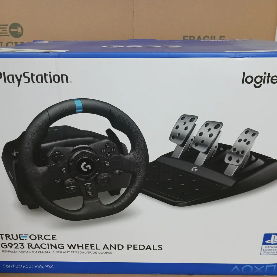 G923 PS RACING WHEEL AND PEDALS FOR PS4 RRP £454.99