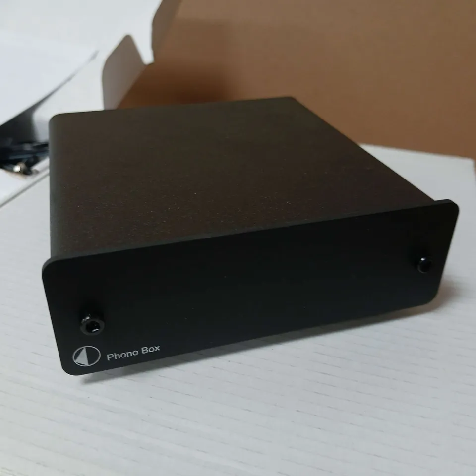 PROJECT PHONOBOX MM PREAMPLIFIER - BLACK