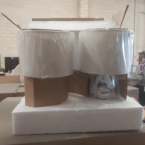 PALLET CONTAINING APPROXIMATELY 25x 2PCS MARISSA CHROME TOUCH TABLE LAMPS