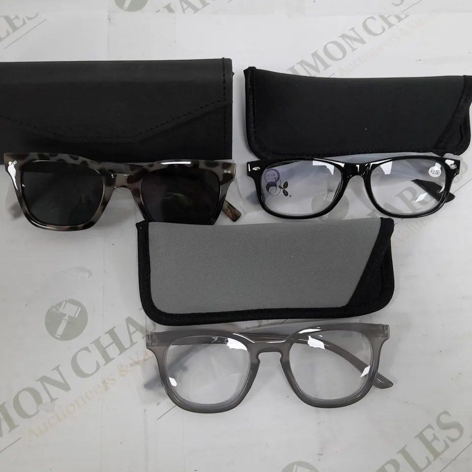BOXED HUMMINGBIRD POLARISED SUNGLASSES & READER 3PC SET