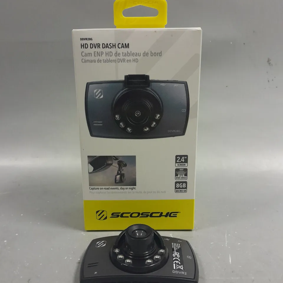 SCOSCHE HD DVR DASH CAM 
