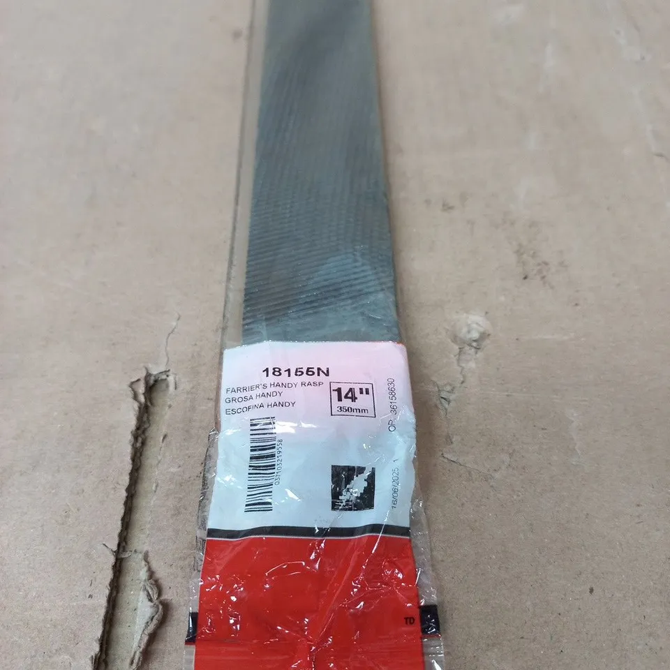 CRESCENT NICHOLSON 18155N FARRIERS HANDY RASP 14"