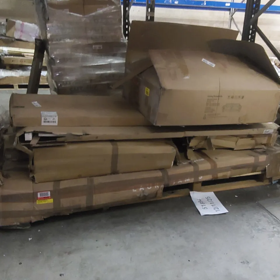 PALLET CONTAINING A LARGE ASSORTMENT OF FURNITURE PARTS ECT
