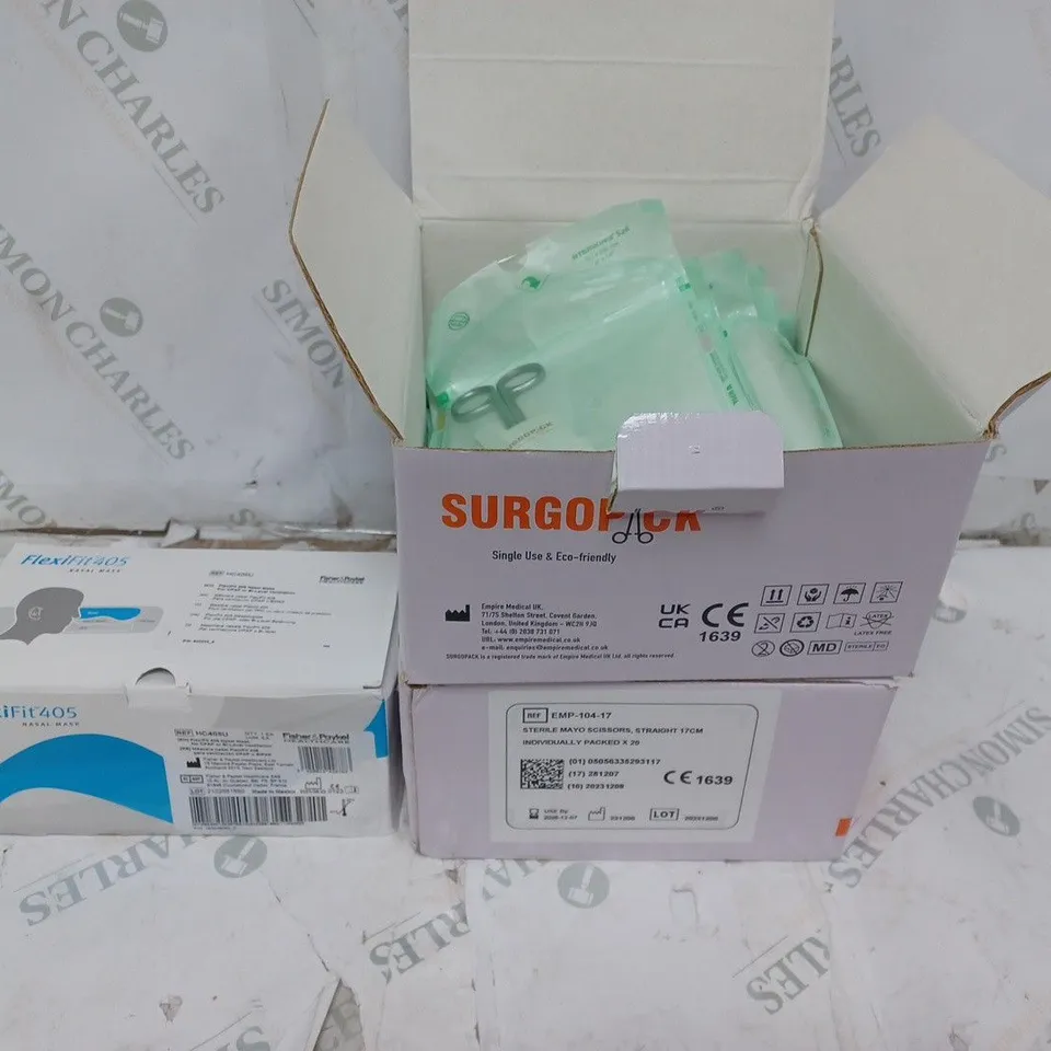 LOT OF 3 MEDICAL SUPPLIES ITEMS