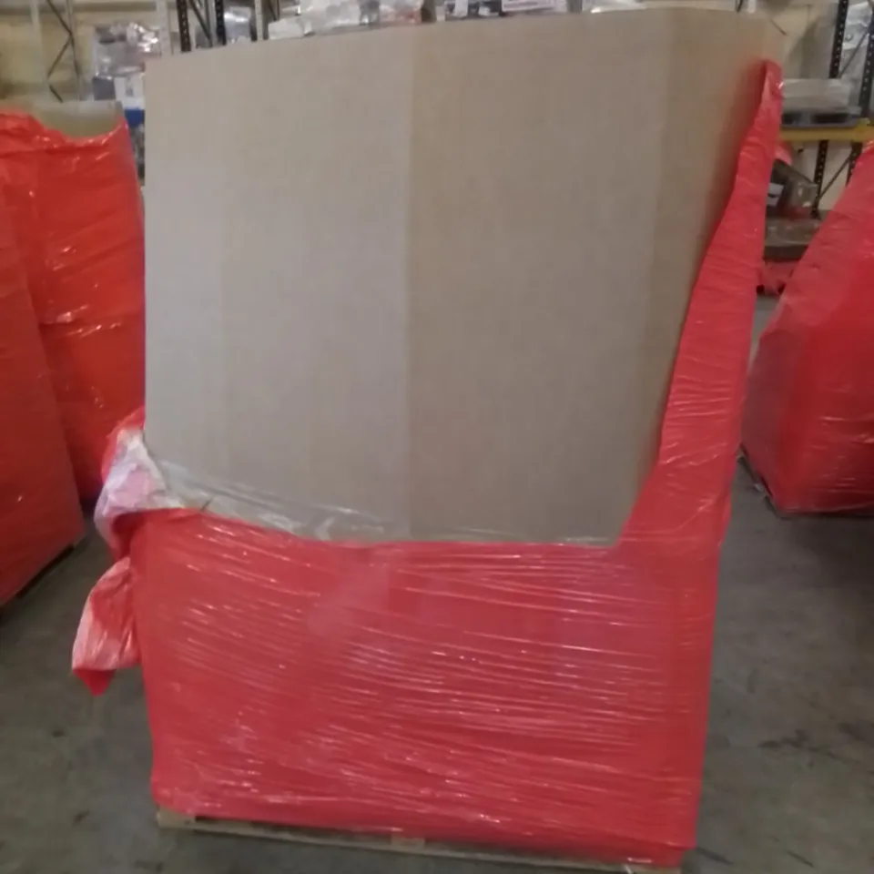PALLET CONTAINING ASSORTED HOUSEHOLD PRODUCTS. INCLUDES PULL-UP BARS, MATTRESS PROTECTOR, POP-UP GAZEBO, BLUE LIGHT SCREEN PROTECTORS ETC 